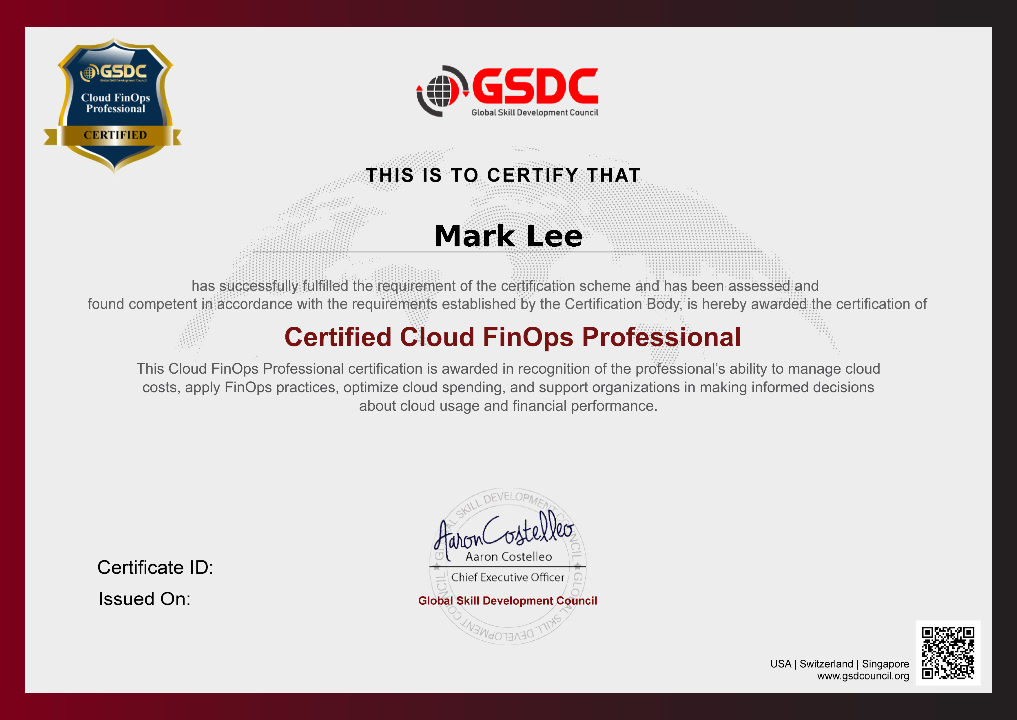 Generative AI Certification Detail